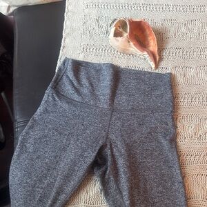 lululemon athletica Gray Leggings dark & light grey super soft very sz S excel